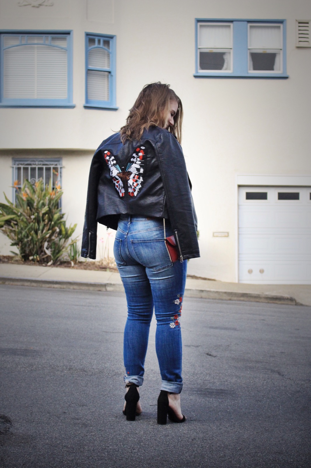 embroidered denim 